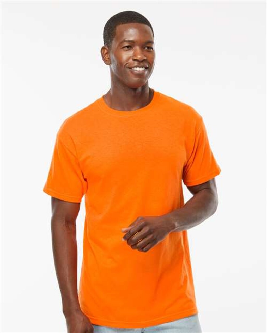 Adult Ring-Spun Cotton Crewneck T-Shirt for Casual, Gym & Everyday Wear